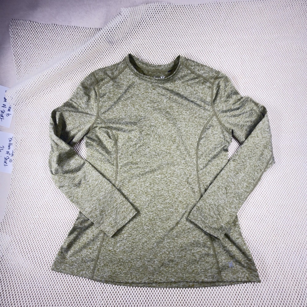 Hurley Women's Medium Light Green - Lined - LS Shirt -
